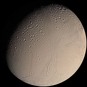 Enceladus from Voyager