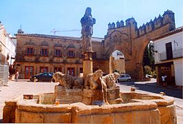 Fuente de los Leones di Baeza