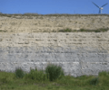 Greenhorn Limestone on Interstate 70 in Kansas