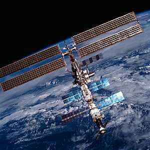 ISS on 20 August 2001