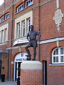 Johnny Haynes at Craven Cottage