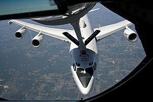 KC-135 refueling E-6B