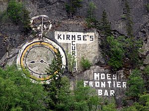 Kirmses advertisement Skagway 2009