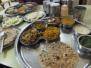 Kutchi thali