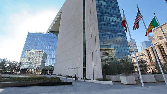 LAPD HQ Flags