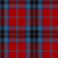 MacTavish Tartan (Modern Red)