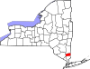 State map highlighting Putnam County