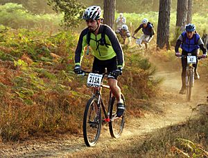 Mountain-bike-racing