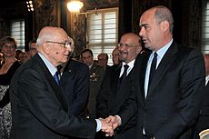 Napolitano Zingaretti 2012