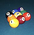 Nine-ball rack