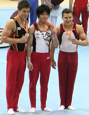 Philipp Boy Kohei Uchimura Jonathan Horton