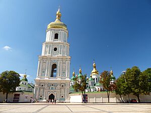 Saint Sophia Cathedral in Kyiv bell tower P1030751-1