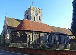 St Mary's Church, Quarry Street, Guildford (April 2014) (1)