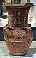 The İnandık vase, a Hittite four-handled large terracota vase with scenes in relief depicting a sacred wedding ceremony, mid 17th century, found in İnandıktepe, Museum of Anatolian Civilizations, Ankara (26167755270)