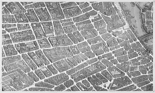 Turgot map Paris KU 10