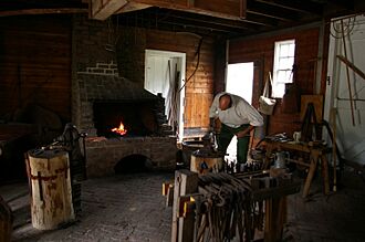 WashingtonBirthplaceBlacksmithShop