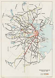 1925 BERy system map