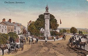 Albert Clock Barnstaple 1905