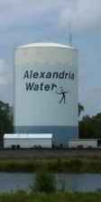 Alexandria LA watertower