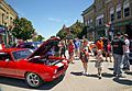 Annual Car Show in downtown Algoma, WI