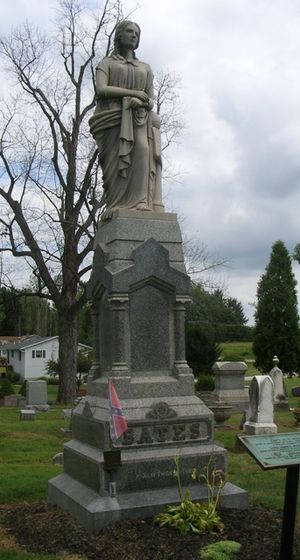 Bates grave