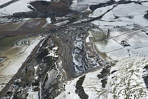 Clatchard Craig Aerial RCHAMS