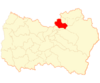 Map of Rancagua commune in O'Higgins Region