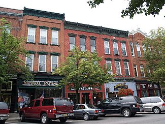 Main Street, part of the Cooperstown Historic District