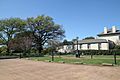 Franklin House side and garden