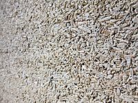 Hempcrete wall