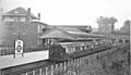 Hendon Central station, underground railway above ground (CJ Allen, Steel Highway, 1928)