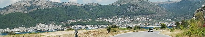 Igoumenitsa from the south