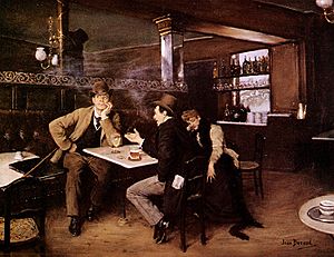 Jean Béraud Au Bistro