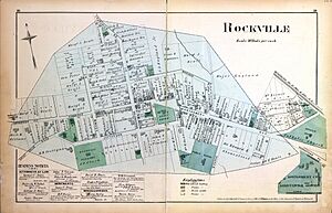 Map of Rockville 1879