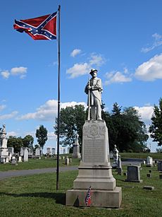 Monument to the Unknown Confederate Soldiers Mount Olivet Cemetery06262012