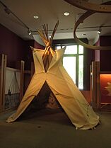 NMAI NYC tipi room