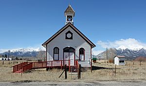 An old school in Nathrop.