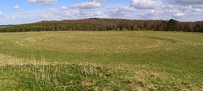 Oakley disc barrow panorama