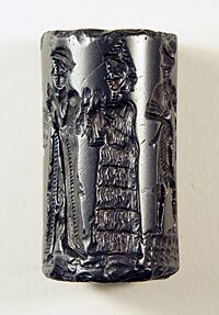 Old Babylonian Cylinder Seal, formerly in the Charterhouse Collection 04