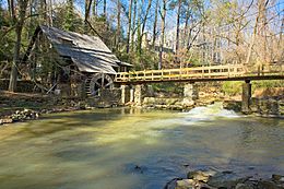 Old Mill in Mountain Brook, Alabama