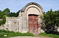 Porte dauphine côté entrée chateau meudon