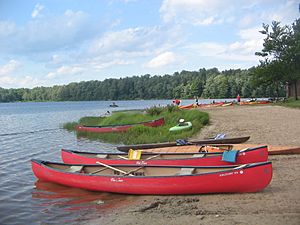 Ricketts Glen State Park Canoes