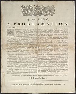 Royal Proclamation of 1763