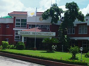 SAARC Secretariat at Kathmandu