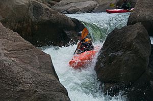 South Platte River kayaking Eleven Mile Canyon