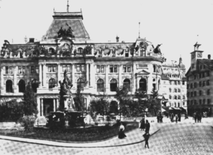 St. Gall office of Swiss Bank Corporation (UBS)c.1920