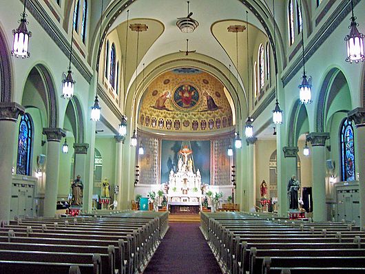 St Casimir Church nave