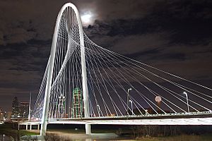 The Margaret Hunt Hill Bridge