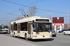 Tomsk trolleybus 405 20100427