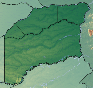 Topography of the department